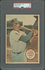 Tommie Agee Baseball Cards 1967 Topps Pin Ups Prices