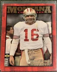 joe montana #JM9 Football Cards 1995 Collector's Choice Joe Montana Chronicles Prices