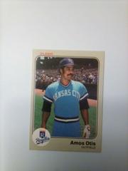Amos Otis #120 Baseball Cards 1983 Fleer Prices