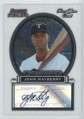 John Mayberry [Autograph] #BS-JM Baseball Cards 2005 Bowman Sterling Prices