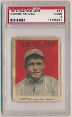 George Stovall Baseball Cards 1914 Cracker Jack Prices