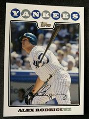 Alex Rodriguez #NYY1 Baseball Cards 2008 Topps Team Set Yankees Prices