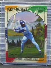 Bo Jackson [Paint Splatter] Baseball Cards 2023 Topps X Bob Ross The Joy Of Prices