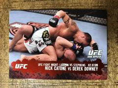 Nick Catone, Derek Downey [Ruby] #125 Ufc Cards 2009 Topps UFC Round 2 Prices