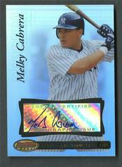 Melky Cabrera [Autograph] Baseball Cards 2007 Bowman's Best Prices