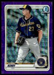 Aaron Ashby [Purple Refractor] #BD-186 Baseball Cards 2020 Bowman Draft Chrome Prices