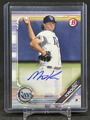 Matt Krook #PA-MK Baseball Cards 2019 Bowman Prospect Autographs Prices