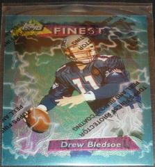 Drew Bledsoe [w/ Coating] #184 Football Cards 1995 Topps Finest Boosters Prices