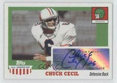 Chuck Cecil Football Cards 2005 Topps All American Autograph Prices