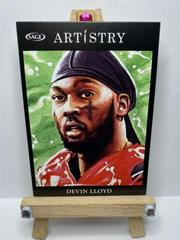 Devin lloyd #96 Football Cards 2022 Sage Artistry Prices