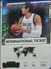 Boban Marjanovic [Green Ice] #3 Basketball Cards 2021 Panini Contenders International Ticket Prices