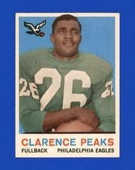 Clarence Peaks #8 Football Cards 1959 Topps Prices