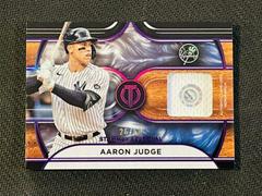 Aaron Judge [Purple] Baseball Cards 2022 Topps Tribute Stamp of Approval Relics Prices