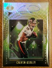 Calvin Ridley #LS-CR Football Cards 2021 Panini Illusions Limelight Signatures Prices
