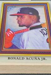 Ronald Acuna Jr. [Blue] Baseball Cards 2022 Topps Gallery Portrait Prices