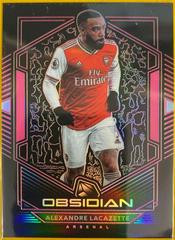 Alexandre Lacazette [Pink] #80 Soccer Cards 2019 Panini Obsidian Prices