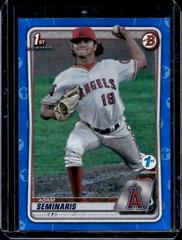 Adam Seminaris [Blue Foil] #BD-163 Baseball Cards 2020 Bowman Draft 1st Edition Prices