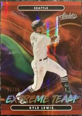 Kyle Lewis [Red] #ET-5 Baseball Cards 2022 Panini Absolute Extreme Team Prices