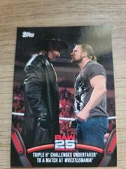 Triple H, The Undertaker Wrestling Cards 2018 Topps WWE Then Now Forever 25 Years of Raw Prices