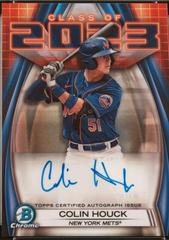 Colin Houck Baseball Cards 2023 Bowman Draft Class of Autographs Prices