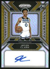 Jaylen Clark [Gold Prizm] #3 Basketball Cards 2023 Panini Prizm Sensational Signature Prices