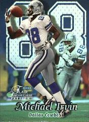 Michael Irvin #65 Football Cards 1999 Flair Showcase Prices
