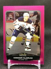 Connor McDavid [Matte Pink] Hockey Cards 2022 O Pee Chee Platinum Previews Prices