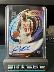 Dennis Rodman Basketball Cards 2021 Panini Spectra Icons Autographs Prices