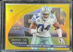 DeMarcus Ware [Gold] #BTN-DWA Football Cards 2021 Panini Playoff Behind the Numbers Prices