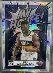 Zion Williamson [Holo] Basketball Cards 2020 Panini Donruss Optic My House Prices