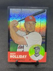 Matt Holliday [Refractor] #HP81 Baseball Cards 2012 Topps Heritage Chrome Prices