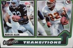 Marcus Allen #T-10 Football Cards 2022 Panini Classics Transitions Prices