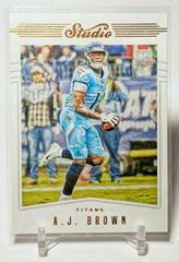 A.J. Brown #S6 Football Cards 2019 Panini Chronicles Studio Prices