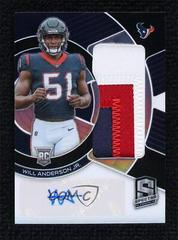 Will Anderson Jr. #20 Football Cards 2023 Panini Spectra Radiant Rookie Patch Signature Prices