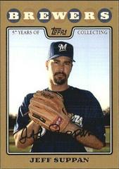 Jeff Suppan #3 Baseball Cards 2008 Topps Prices