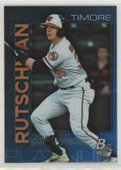Adley Rutschman [Blue] Baseball Cards 2020 Bowman Platinum Top Prospects Prices