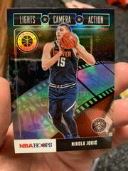 Nikola Jokic [Holo] #28 Basketball Cards 2019 Panini Hoops Lights Camera Action Prices