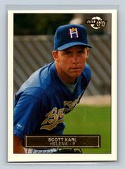 Scott Karl #189 Baseball Cards 1992 Fleer Excel Prices