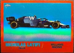 Nicholas Latifi [Red] #T61-NL Racing Cards 2021 Topps Formula 1 1961 Sports Cars Prices