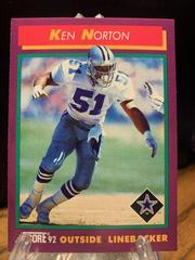 Ken Norton Football Cards 1992 Panini Score Prices