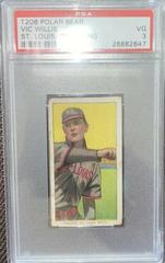 Vic Willis [Throwing] #NNO Baseball Cards 1909 T206 Polar Bear Prices