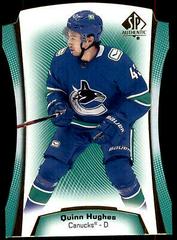 Quinn Hughes [Green] #DC-14 Hockey Cards 2021 SP Authentic Die Cuts Prices