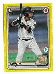 Nick Gonzales [Yellow Foil] #BD-81 Baseball Cards 2020 Bowman Draft 1st Edition Prices