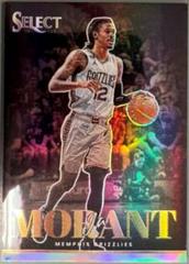 Ja Morant #3 Basketball Cards 2022 Panini Select Artistic Selections Prices