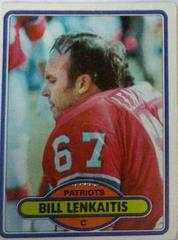 Bill Lenkaitis #516 Football Cards 1980 Topps Prices
