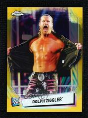 Dolph Ziggler [Gold Refractor] Wrestling Cards 2021 Topps Chrome WWE Image Variations Prices