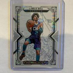 LaMelo Ball [White Pulsar] Basketball Cards 2021 Panini Obsidian Prices