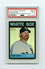Adam Dunn [Black Refractor] Baseball Cards 2013 Topps Heritage Chrome Prices