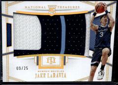 Jake LaRavia [Patch Autograph Gold] #108 Basketball Cards 2022 Panini National Treasures Prices
