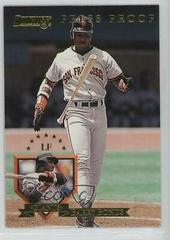 Barry Bonds [Press Proof] #8 Baseball Cards 1995 Donruss Prices